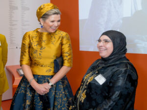 Opening ‘Koninklijk borduren’ in het Textielmuseum.